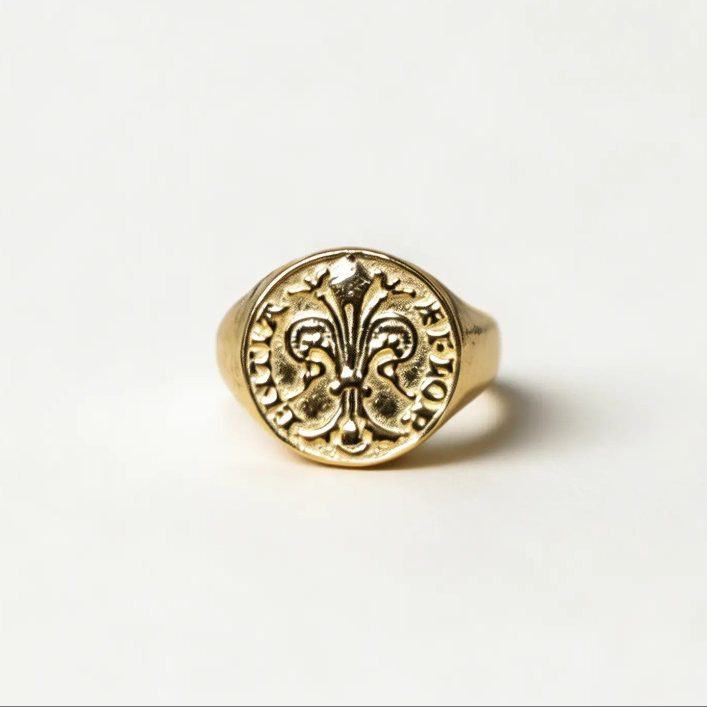 Anello fiorino moneta