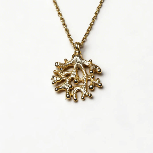 Collana pendente corallo piccolo